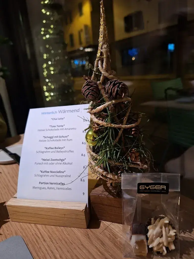 Gyger AG ristorante a Thusis