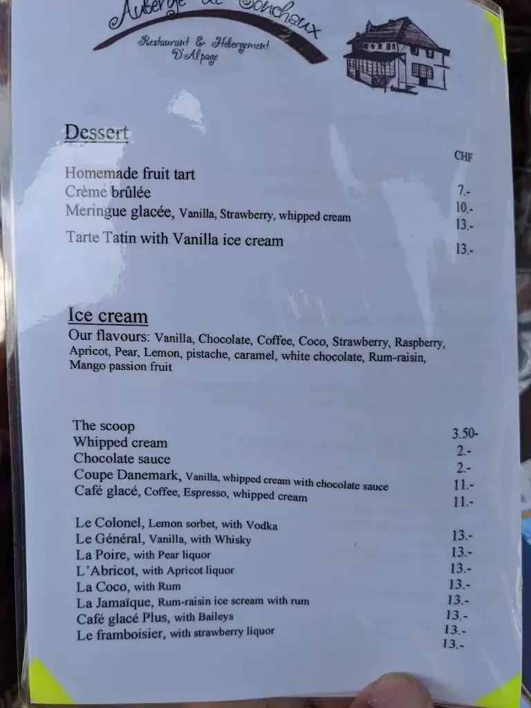 Menu_Auberge de Sonchaux_Veytaux_image_1