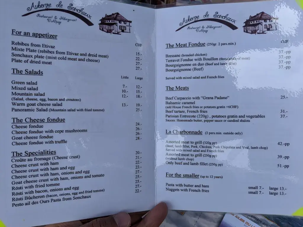 Menu_Auberge de Sonchaux_Veytaux_image_2