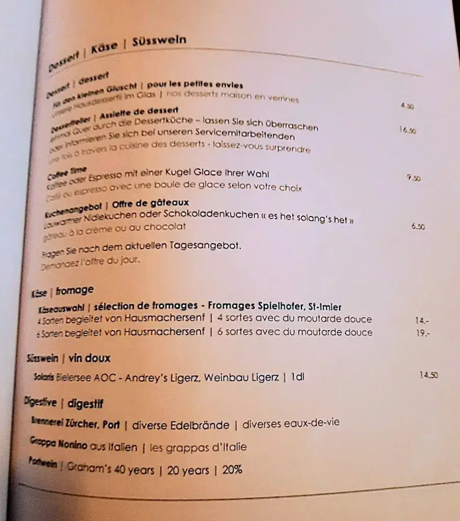 Menu_La Péniche_Nidau_image_1