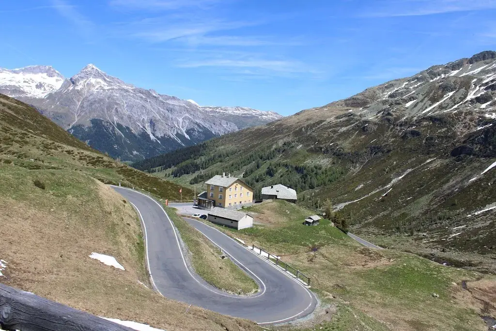 Splügenpass restaurant in Italy