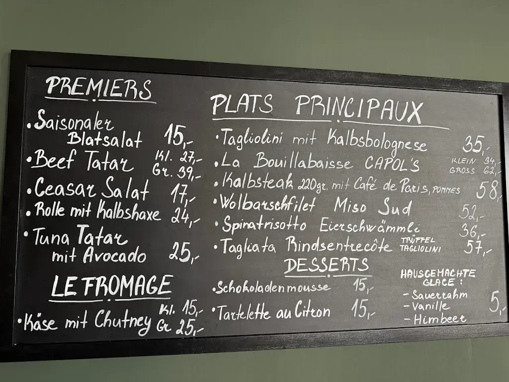 Menu_Capol`s Bistronomie & Vinothèque_Flims Dorf_image_2