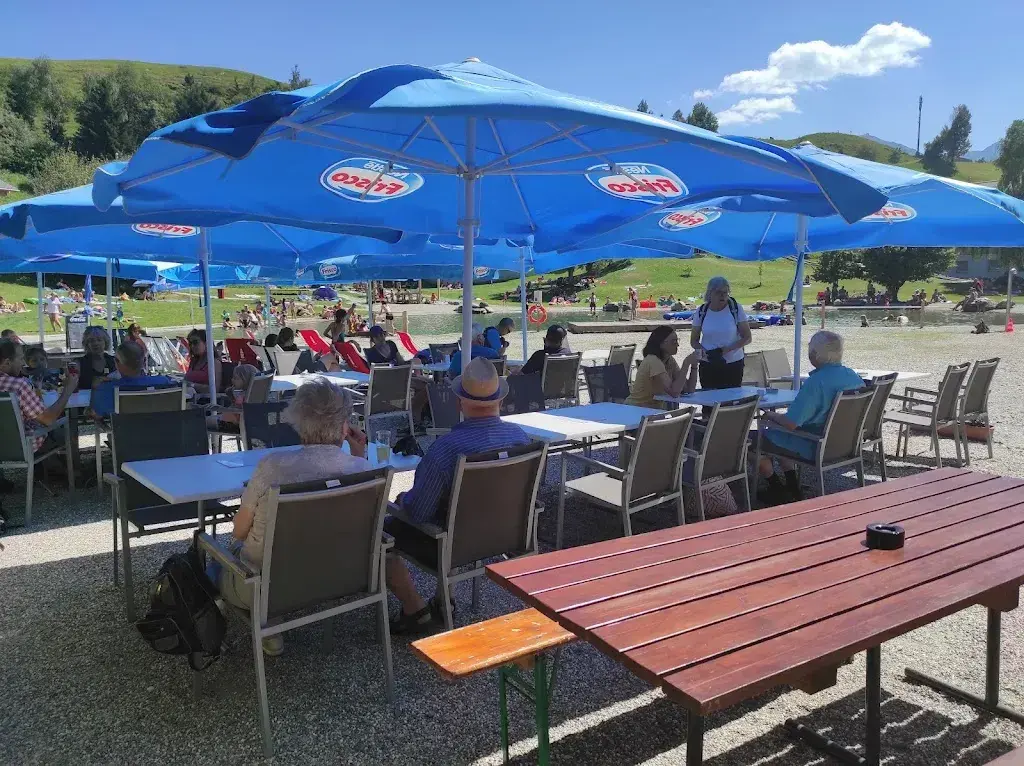 Badesee Kiosk restaurant in Breil/Brigels
