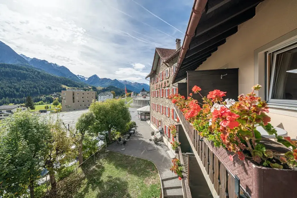 Hotel Bellaval Scuol restaurant à Scuol