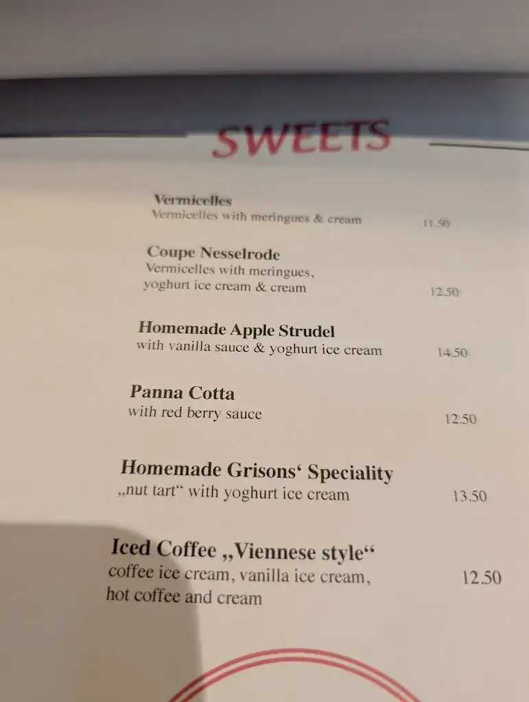 Menu_Restaurant Calanda_Chur_image_4