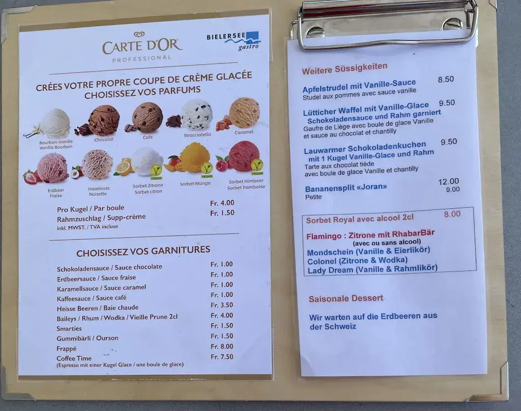 Restaurant Joran du Port_Biel_menu_image_1