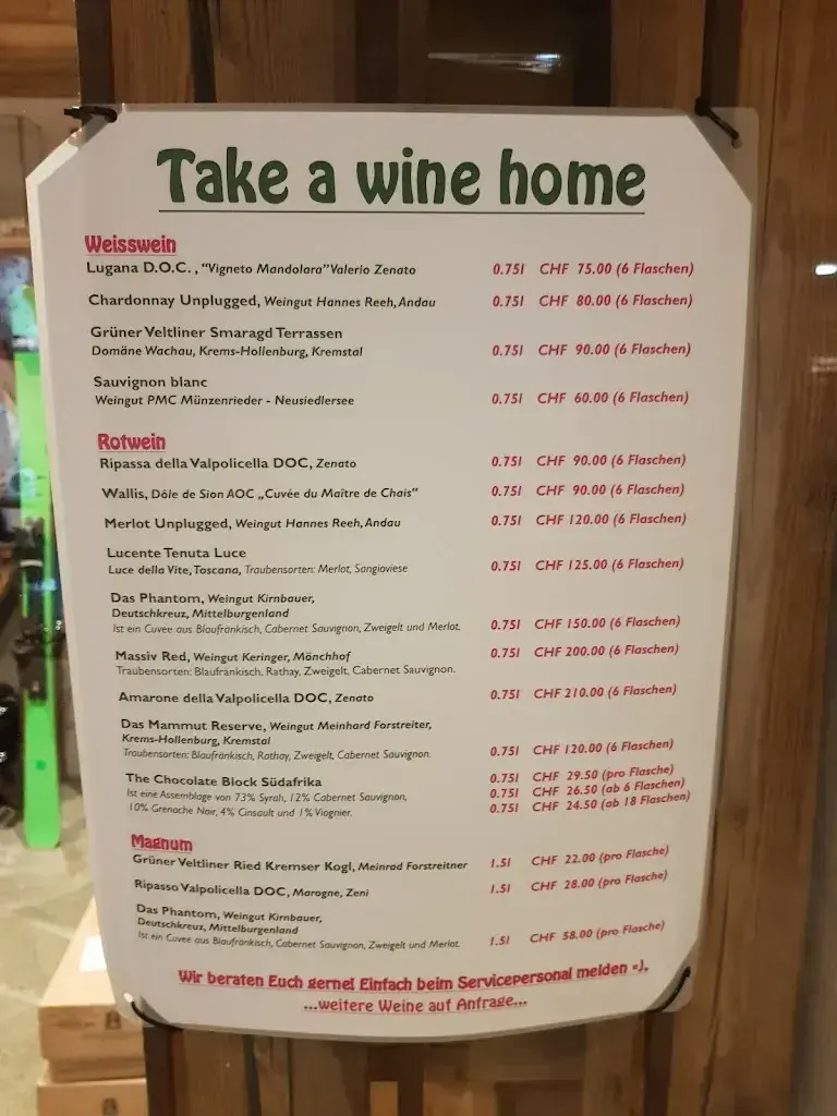 Restaurant Pizzeria Bar Almrausch restaurant in Samnaun