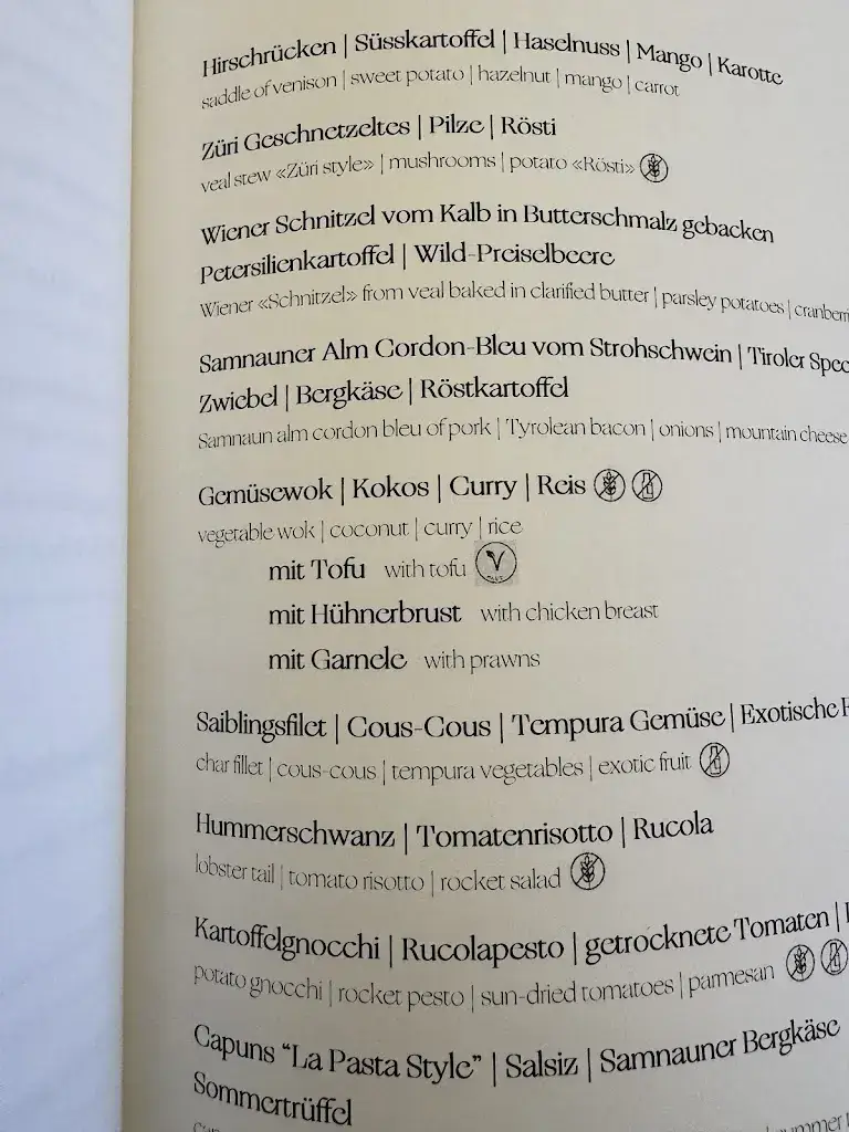 Menu_Restaurant Pizzeria La Pasta_Samnaun_immagine_2