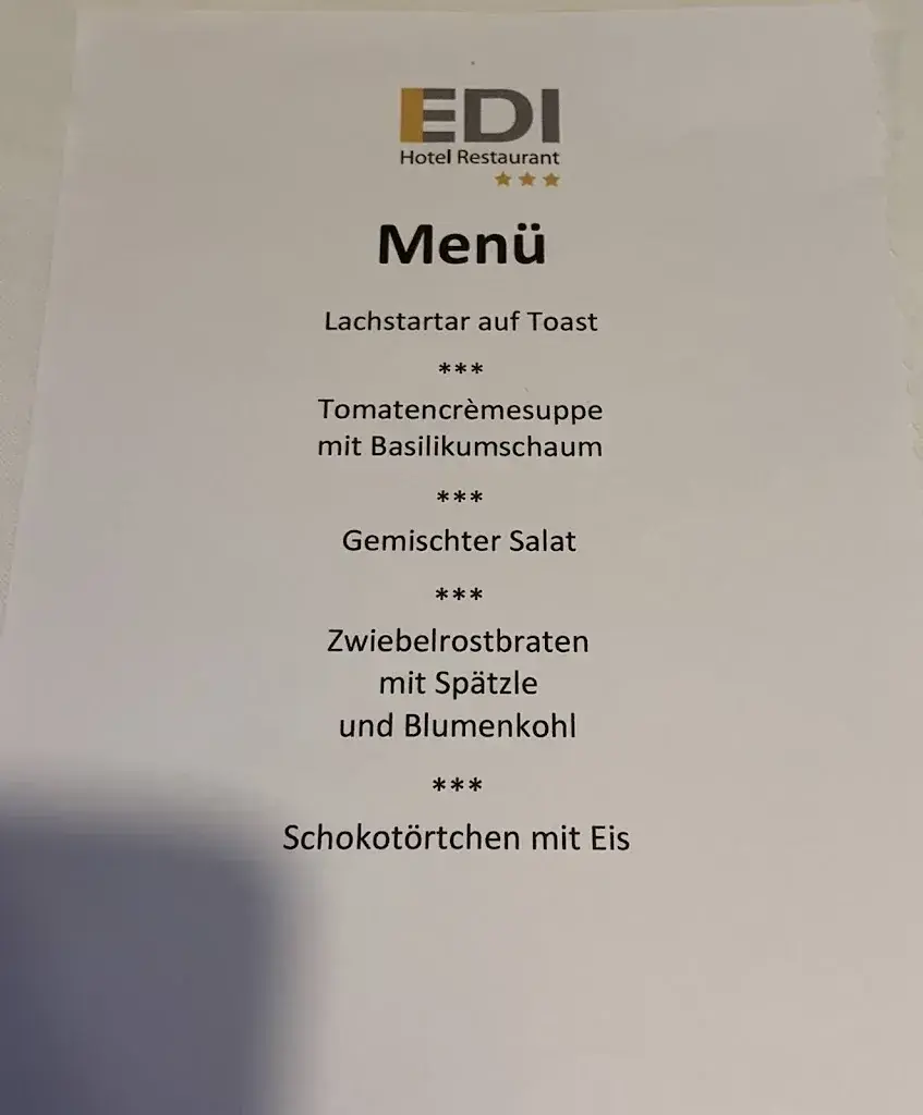 EDI Hotel Restaurant restaurant in Samnaun