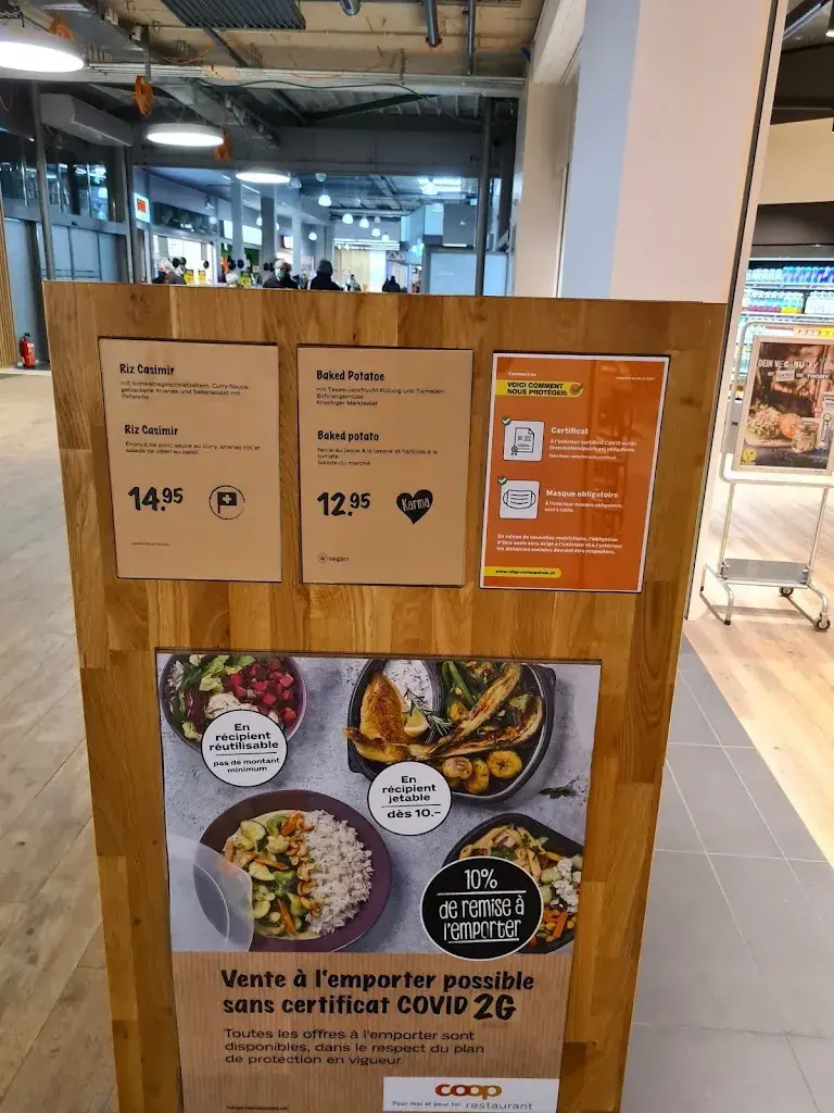 Menu_Coop Restaurant Biel Bahnhof_Biel_immagine_1