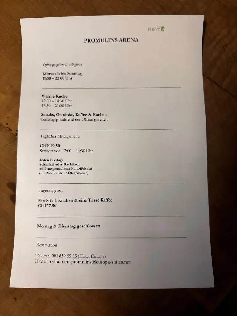 Menu_Restaurant Promulins_Samedan_image_1