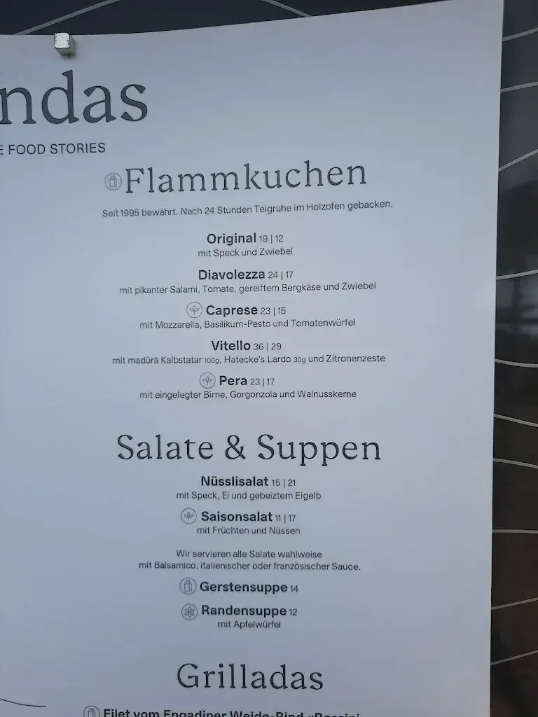 Menu_Restaurant Uondas_Celerina/Schlarigna_image_2