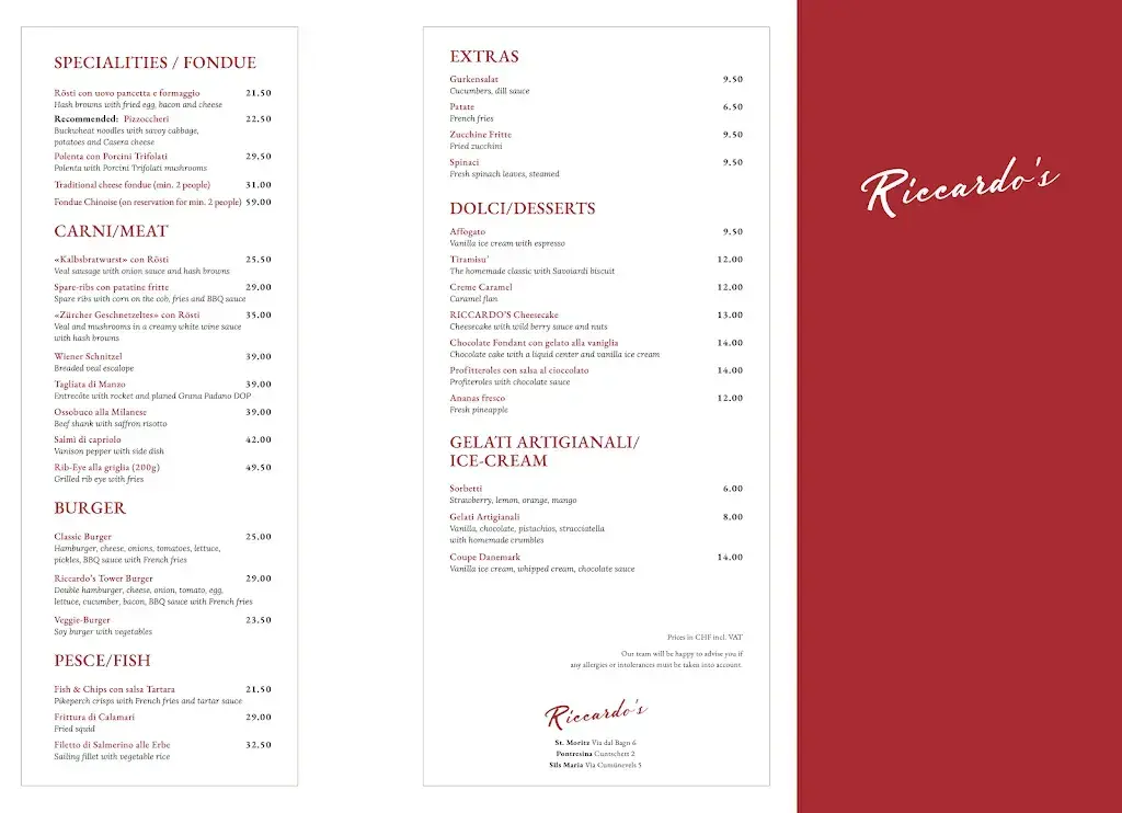 Menu_Pizzeria Ristorante Riccardo’s Sils_Sils-Segl Maria_image_3