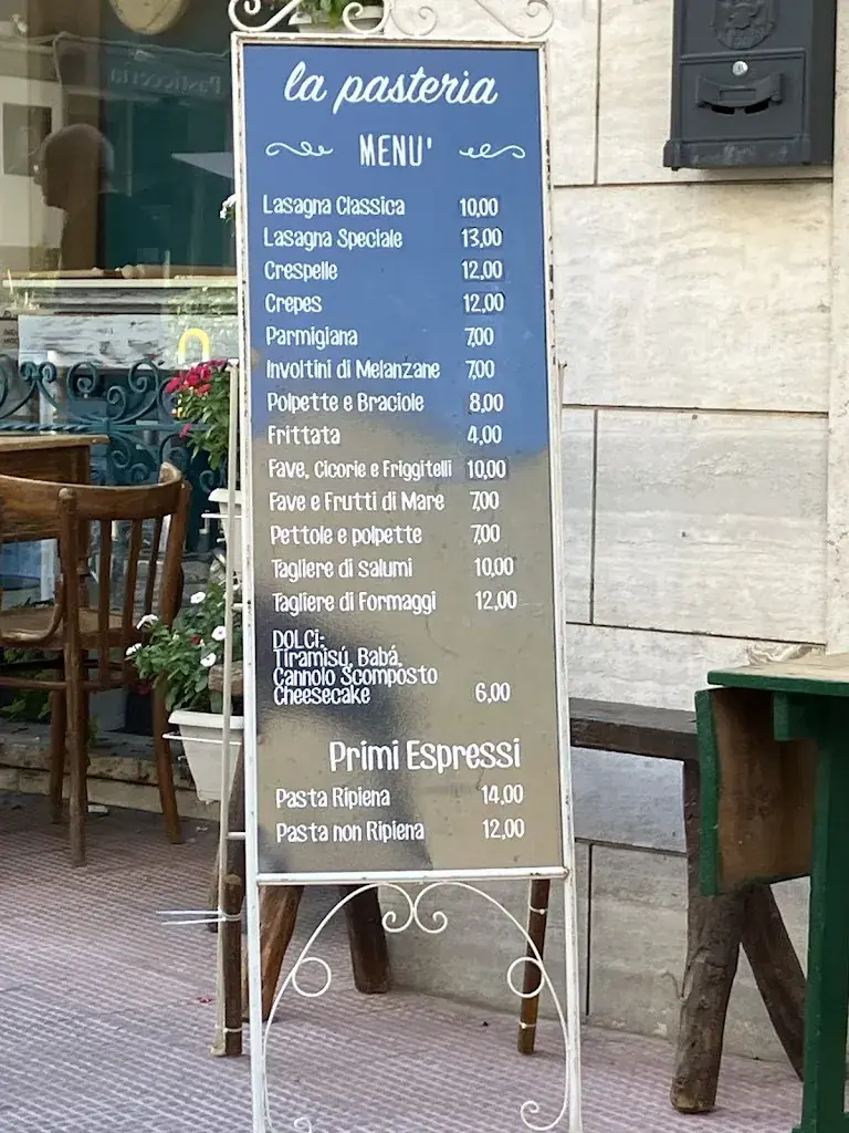 Menu_La Pasteria_Italy_image_4