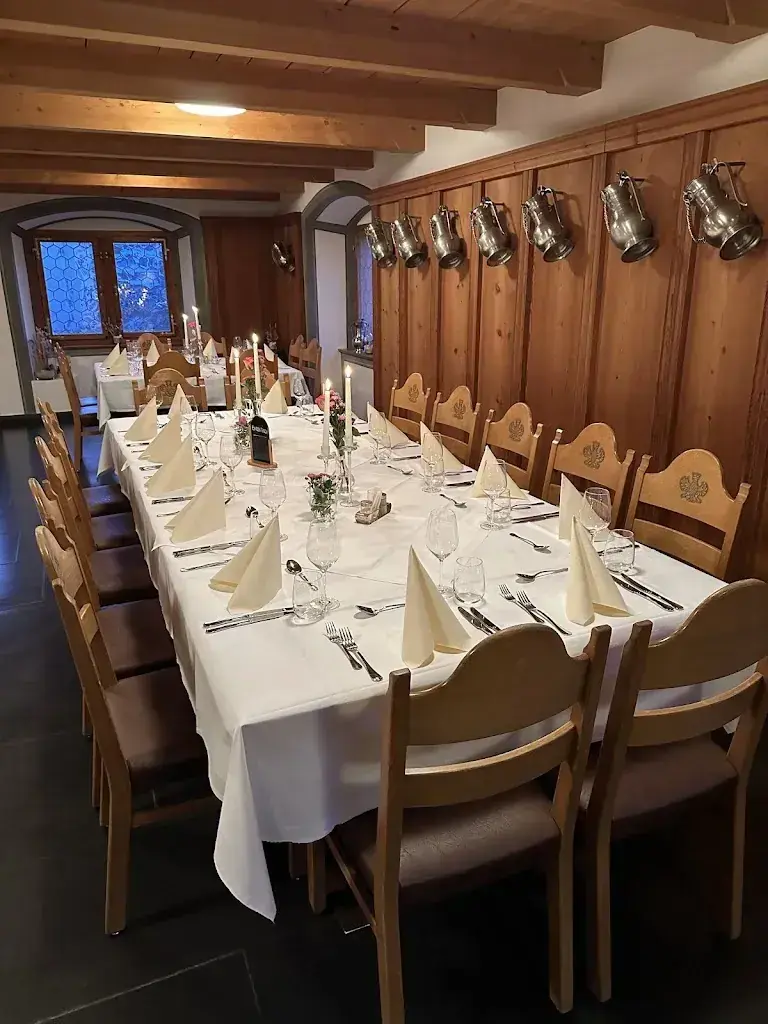 Schlosskeller restaurant in Brig-Glis