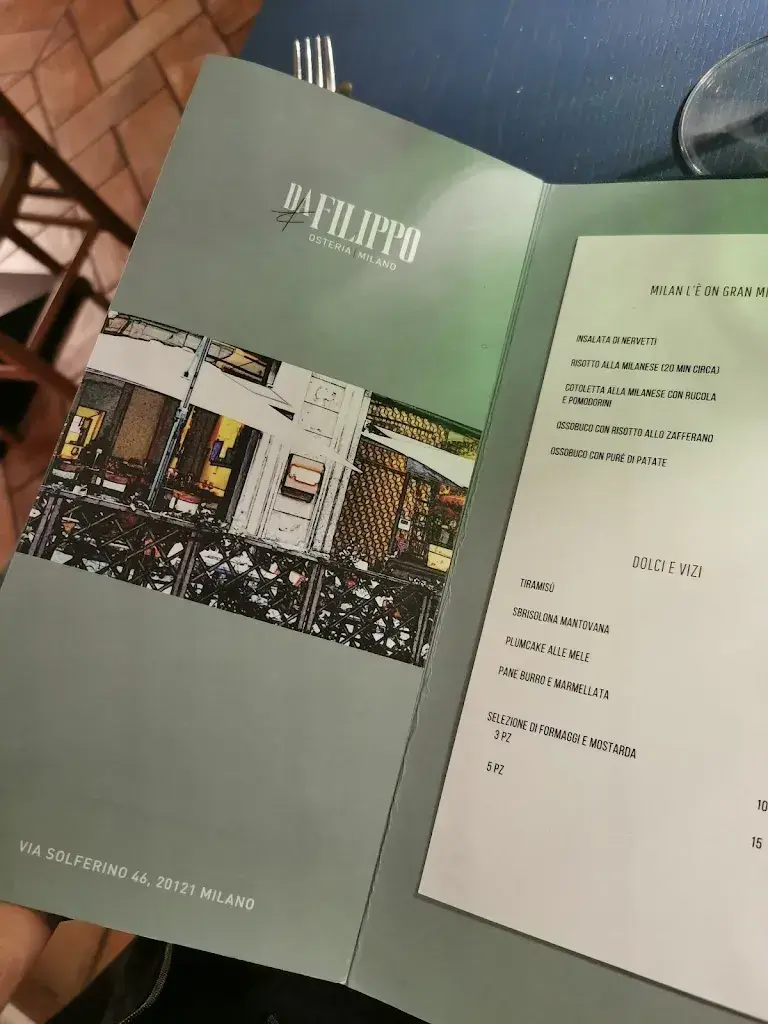 Menu_Da Filippo Osteria_Italy_image_1