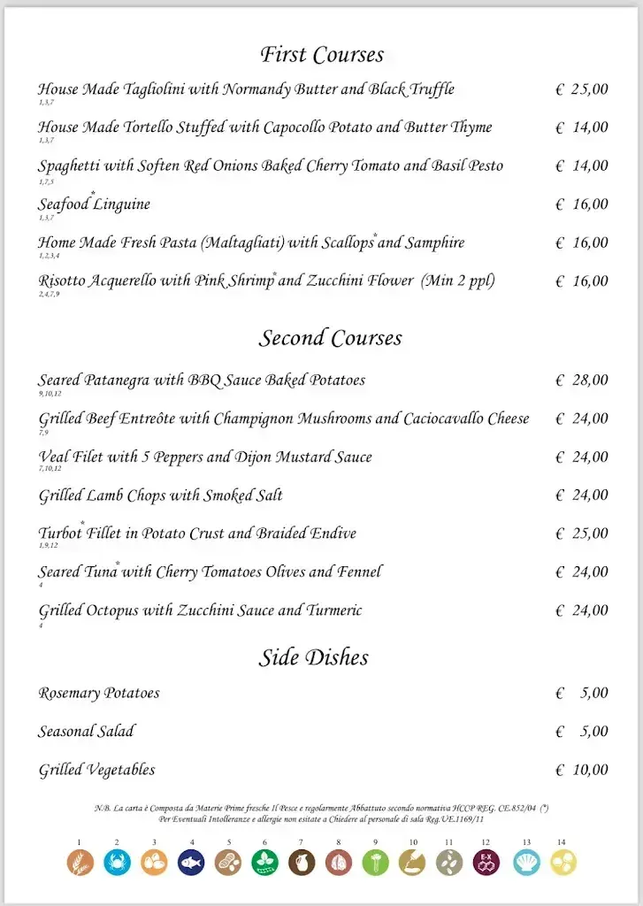 Menü_Four Seasons_Italy_Bild_2