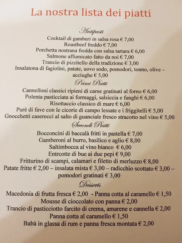 Menu_La Tana_Italy_image_1