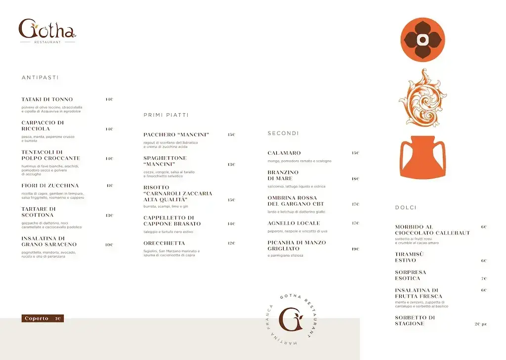 Menu_Gotha Restaurant_Italy_image_1