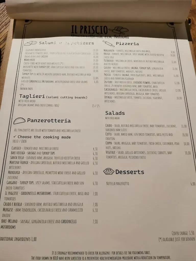 Menu_Il Priscio_Italy_image_3