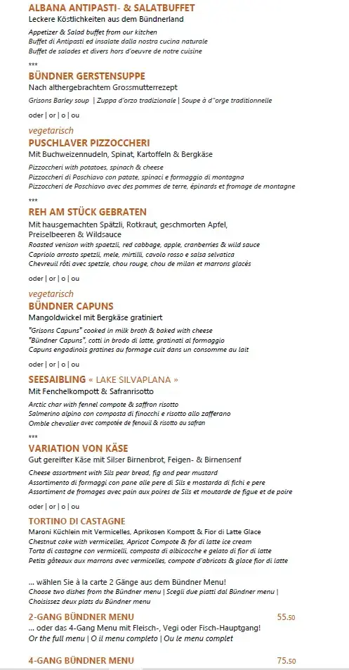 Menu_Restorant Stüva Engiadina_Silvaplana_image_2