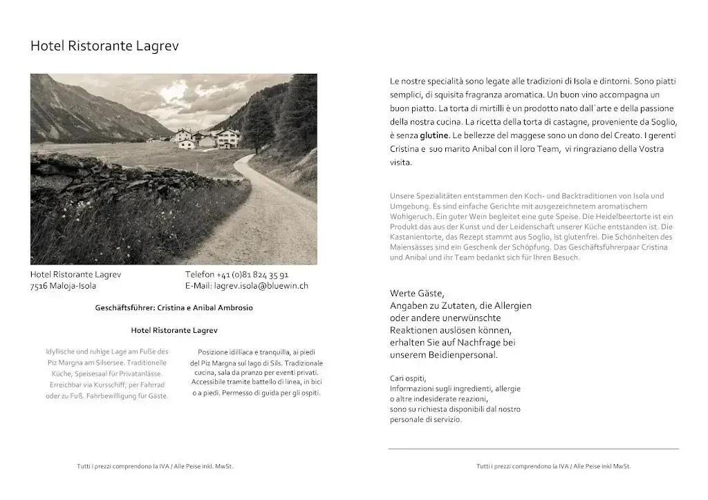 Pierre Oberholzer_Ristorante Pensione Lagrev_Maloja_review