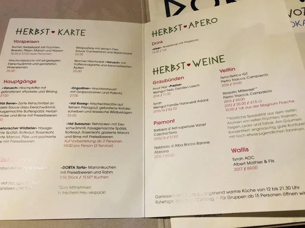 Menu_Restaurant Dorta_Zuoz_imagen_4