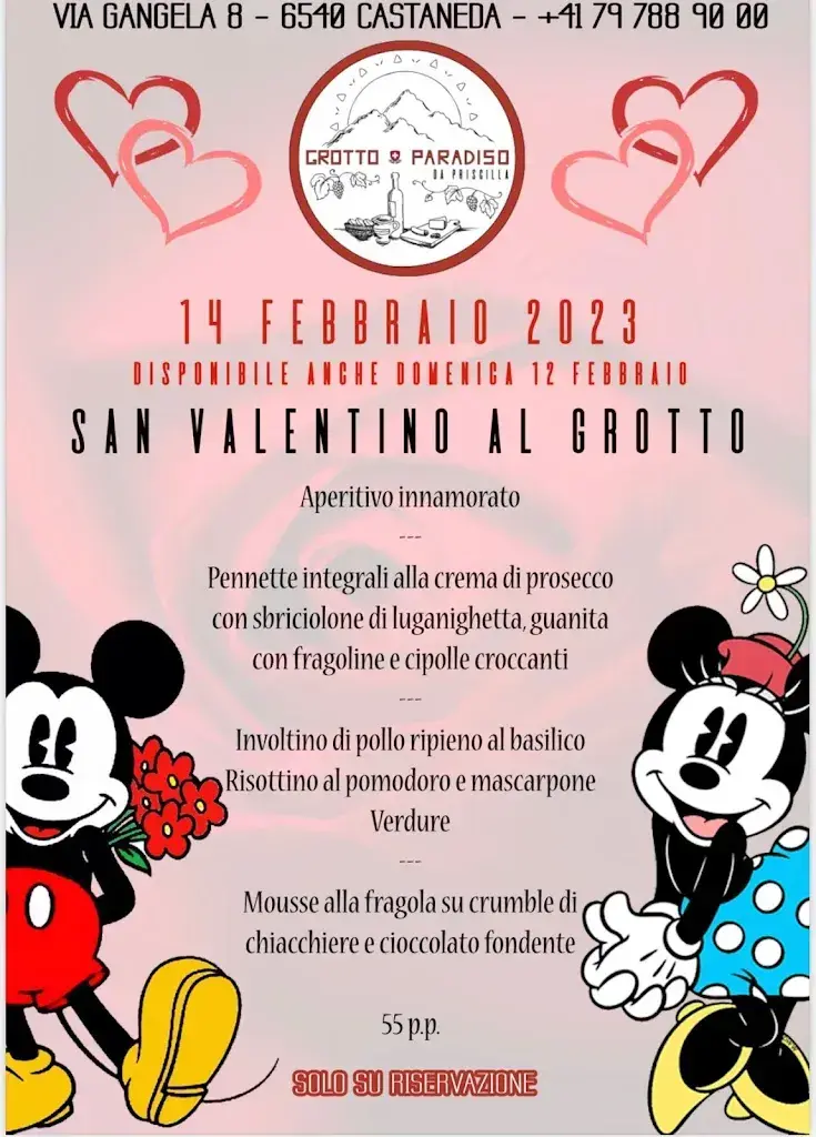 Menü_Ristorante Grotto Paradiso_Castaneda_Bild_4