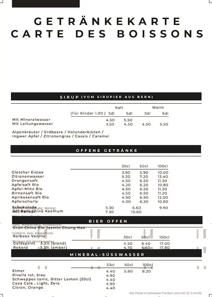 Menu_Restaurant RöstiQuin Indische & Schweizer Küche_Büren an der Aare_image_2