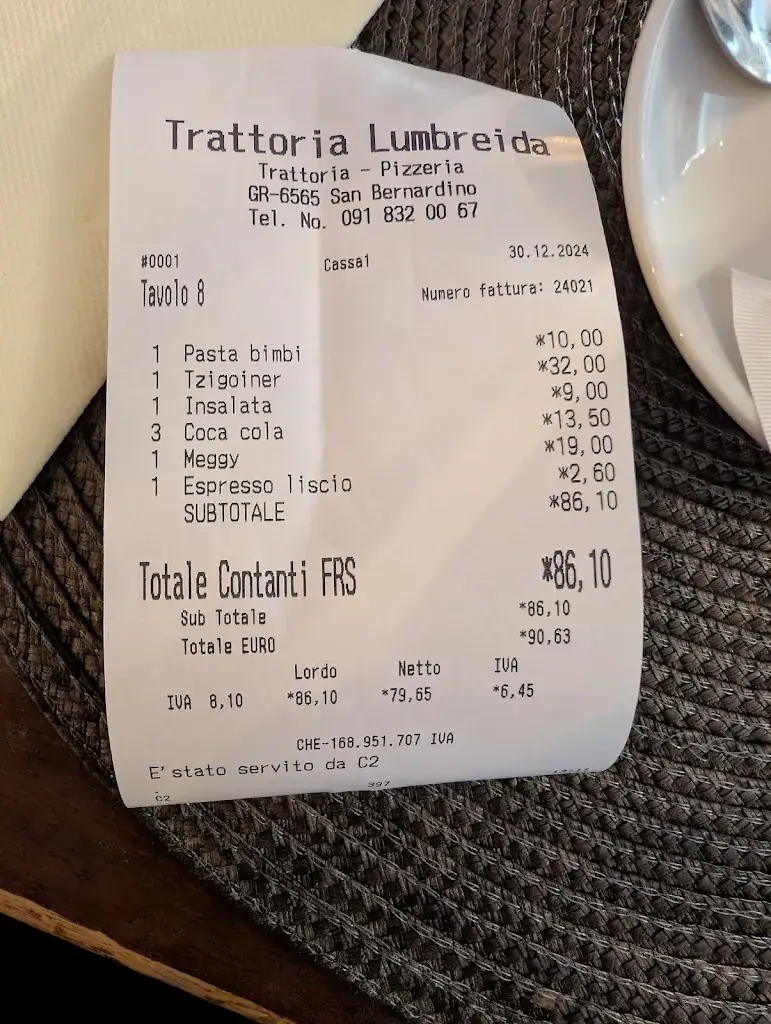 Mirco S._Trattoria Lumbreida_San Bernardino_review