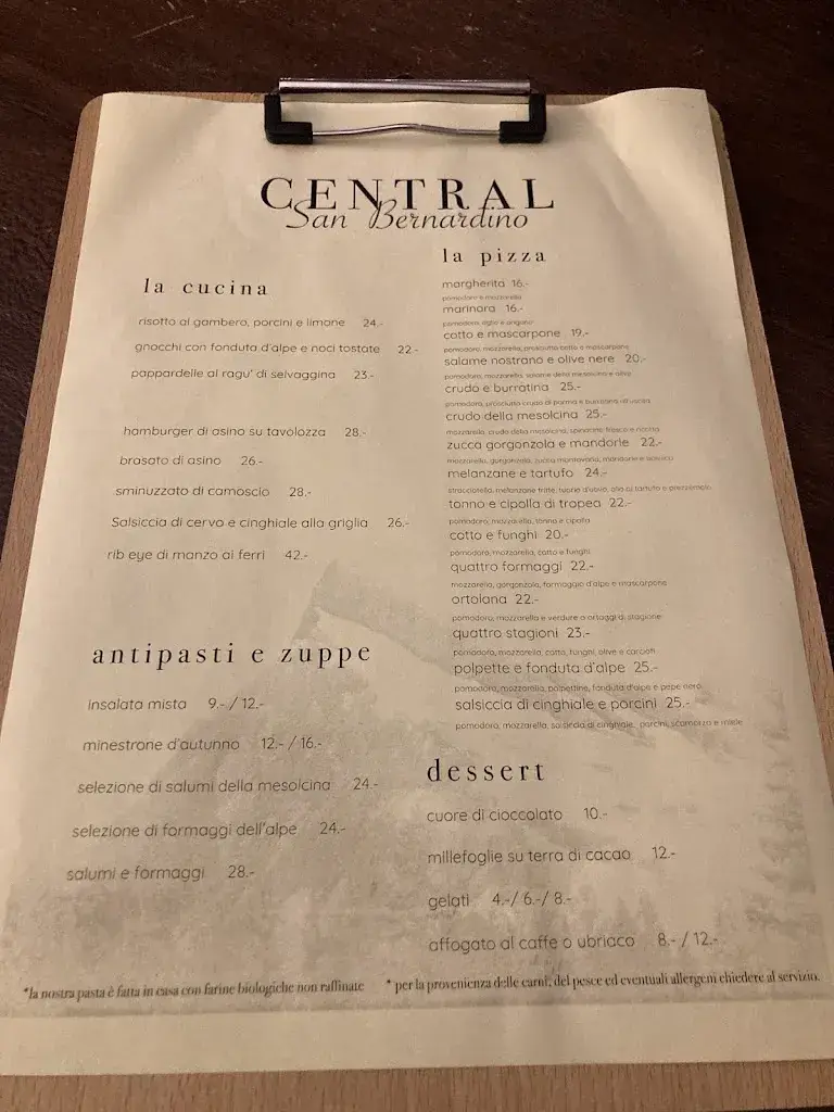Menu_Ristorante Central San Bernardino_San Bernardino_image_3