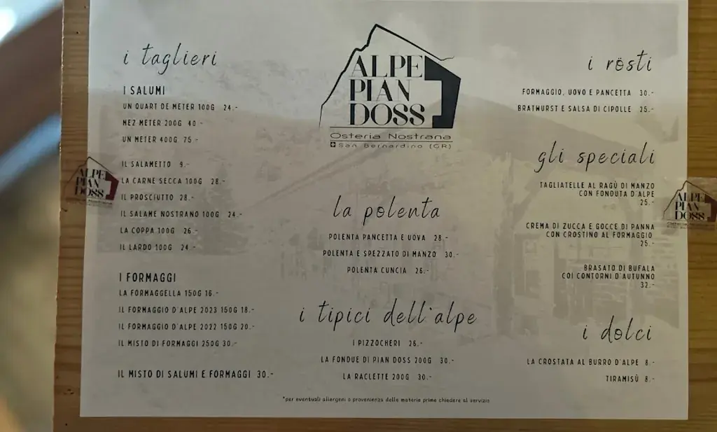 Menu_Alp Pian Doss_Mesocco_image_1
