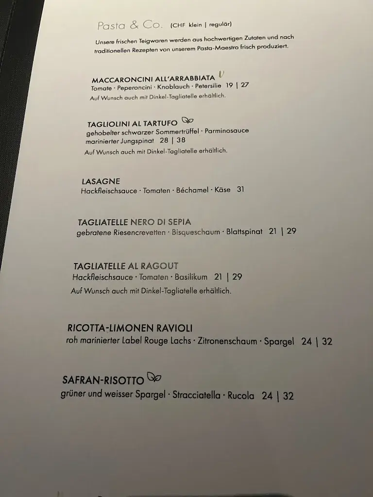 Menü_Pulsa Restaurant_Davos Platz_Bild_2
