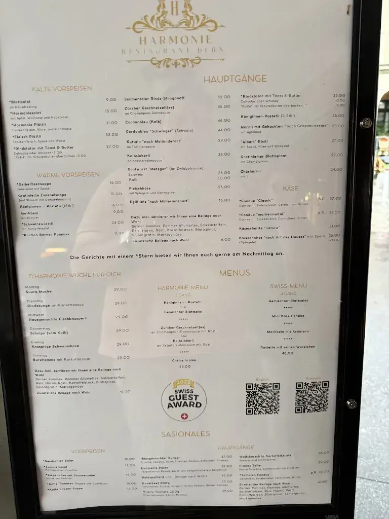 Aðalsteinn “Alli” Óttarsson_Restaurant Harmonie_Bern_avis