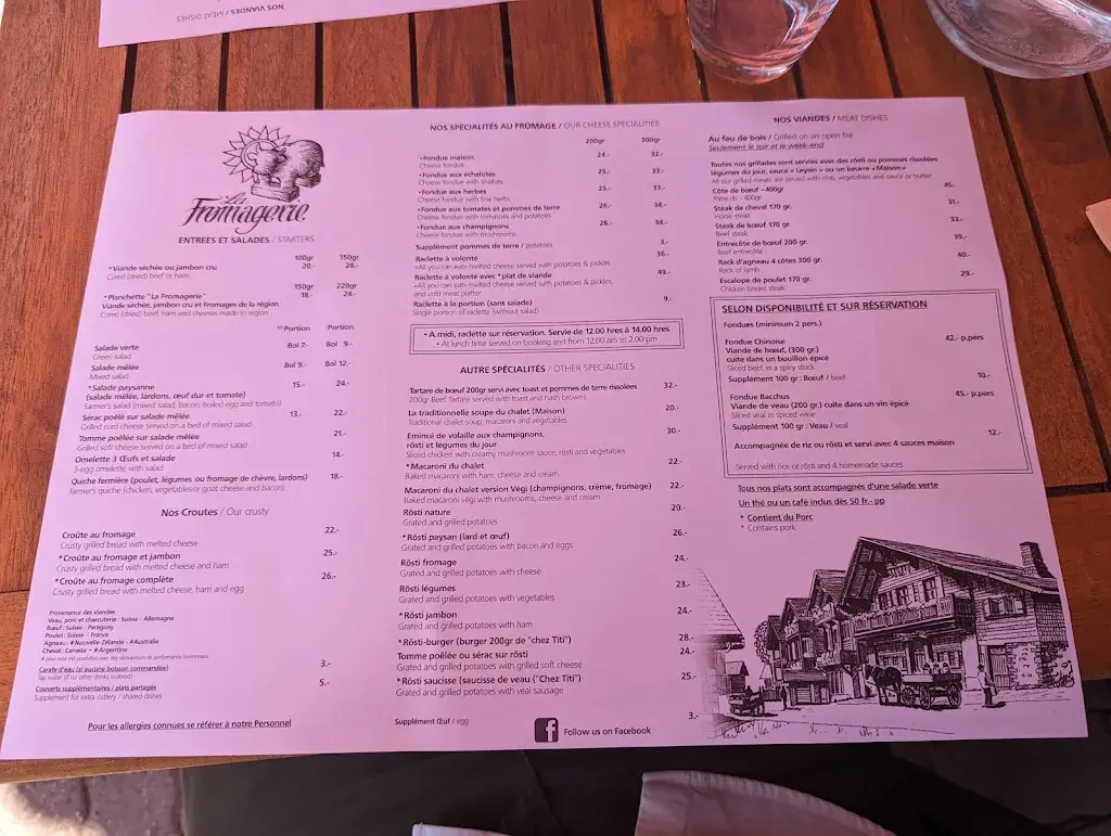 Menu_Restaurant la Fromagerie_Leysin_image_4