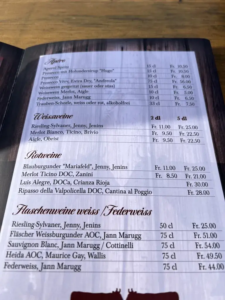 Menu_Restaurant Alp Garfiun_Klosters-Serneus_image_1