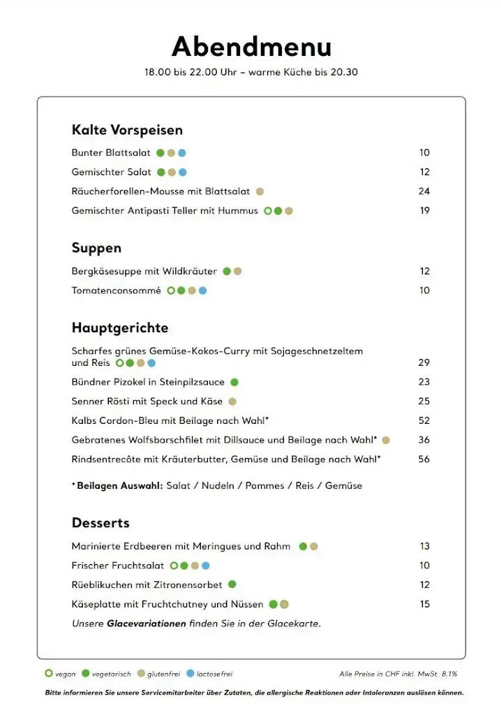 Restaurant Boscastube ristorante a Klosters-Serneus