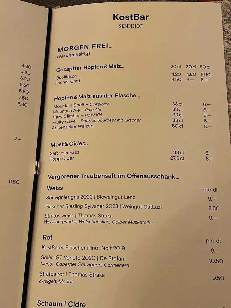 KostBar Sennhof_Chur_menu_image_1