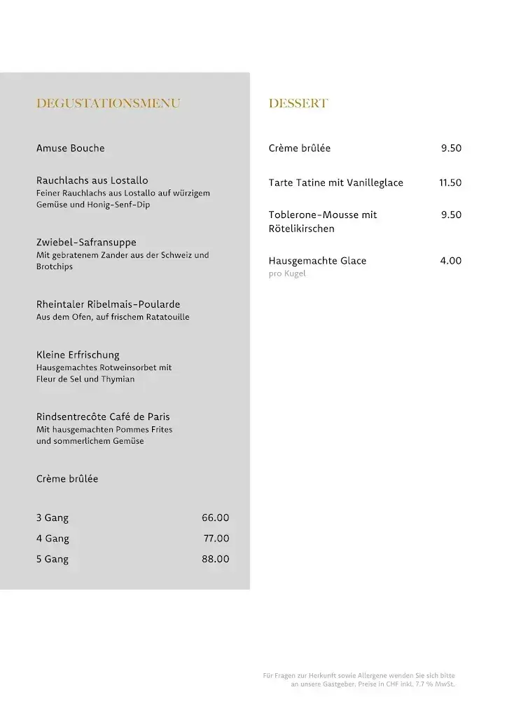 Menu_Süsswinkel Brasserie_Chur_imagen_2