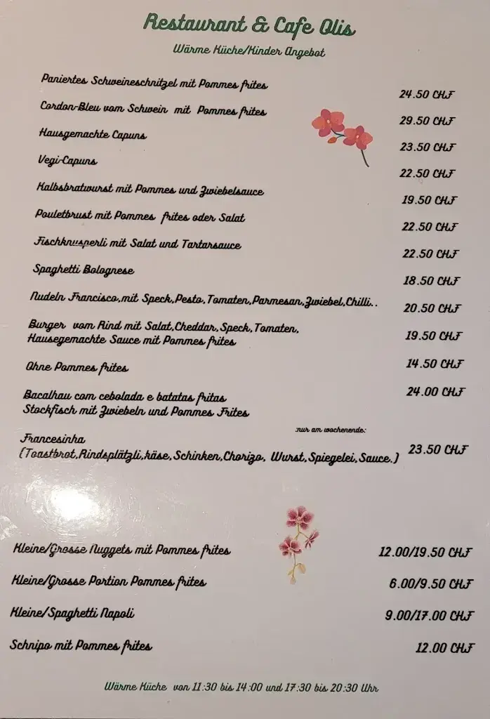 Menu_Oli's_Churwalden_imagen_1