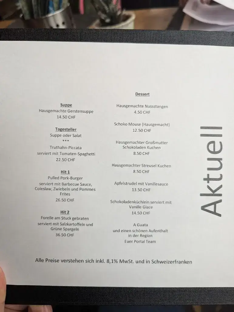 Menu_Restaurant Portal_Churwalden_immagine_1