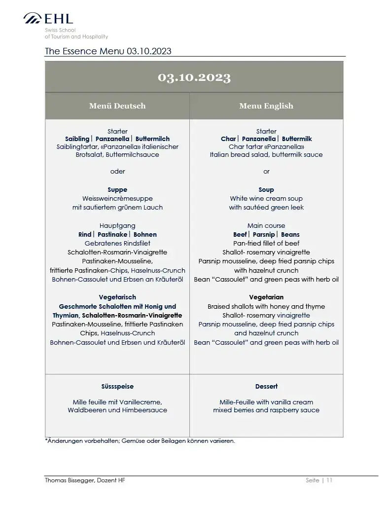 The Essence restaurant à Passugg