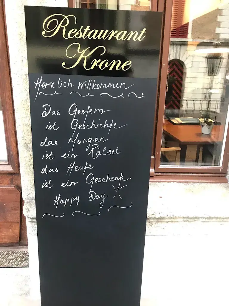Restaurant Krone restaurant à Büren an der Aare