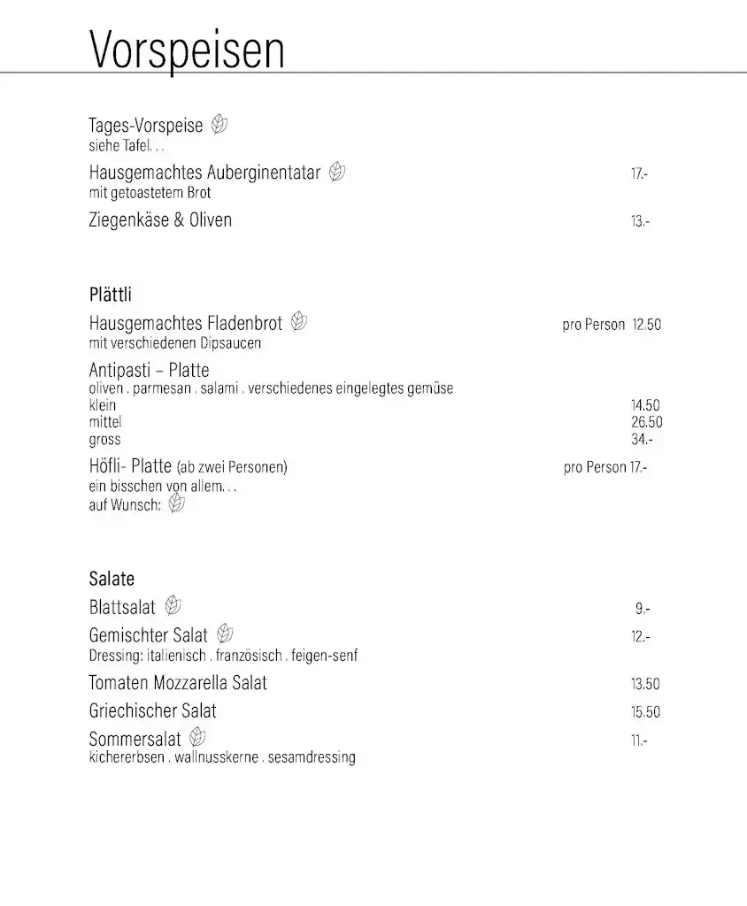 Höflibeiz Igis ristorante a Igis