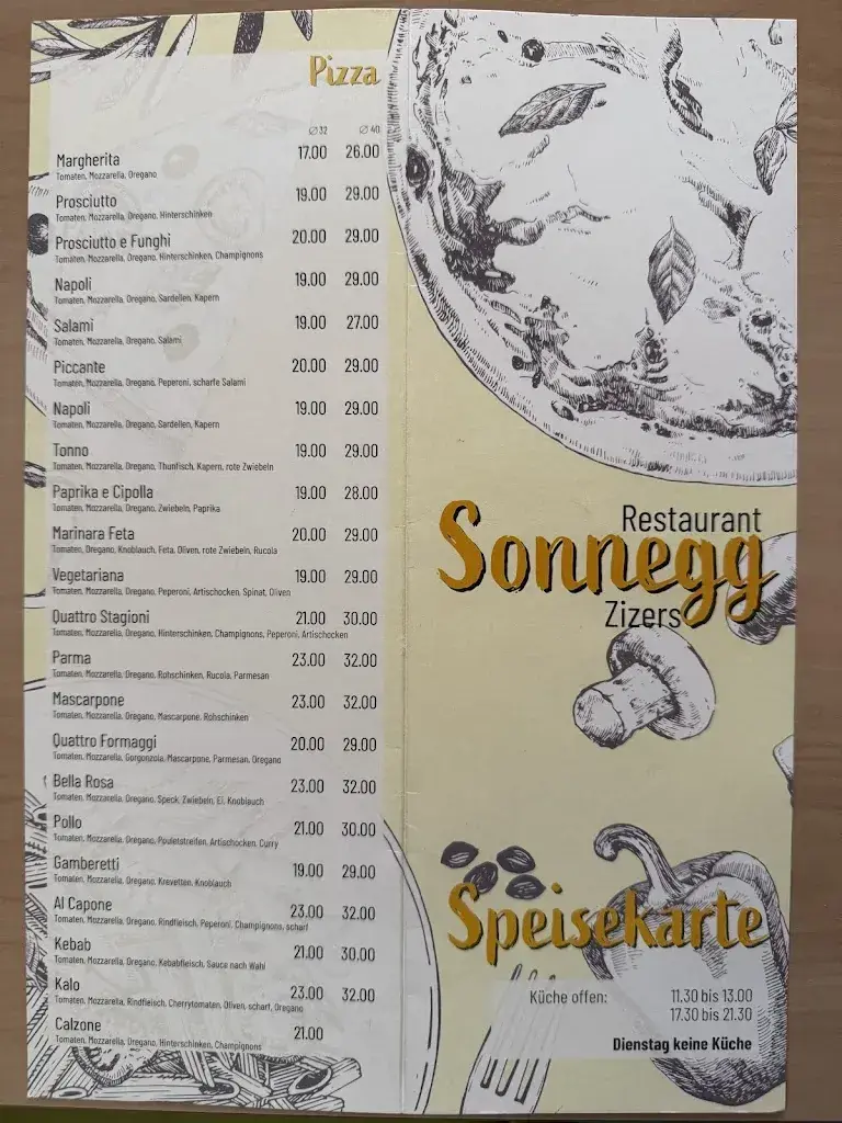 Restaurant Sonnegg ristorante a Zizers