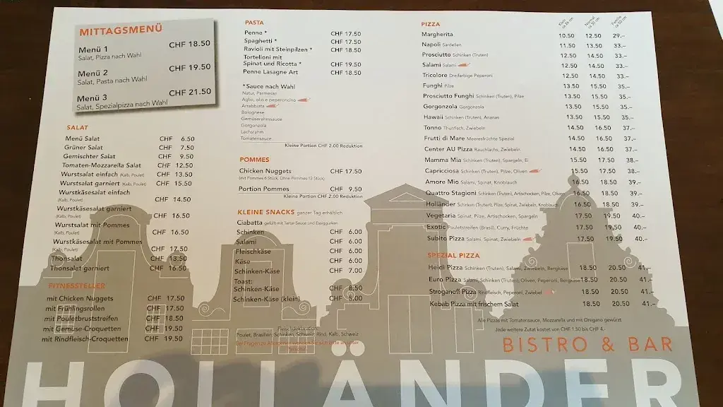 Menü_Holländer Landquart_Landquart_Bild_2