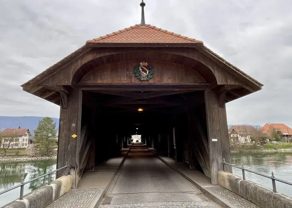 Christian Tohmé_Holzbrücke Büren an der Aare_Büren an der Aare_review