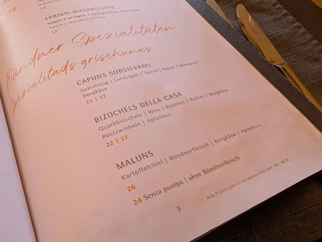 Thomas Kaupert_Hotel & Restaurant Vincenz_Breil/Brigels_review