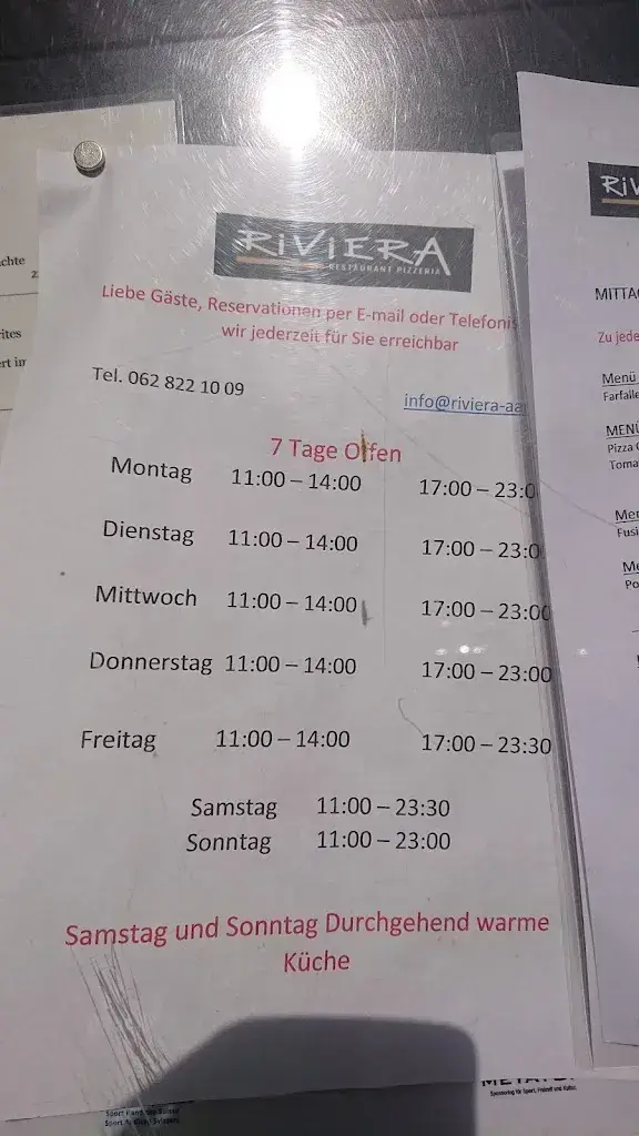 Restaurant Riviera_Aarau_menu_image_1