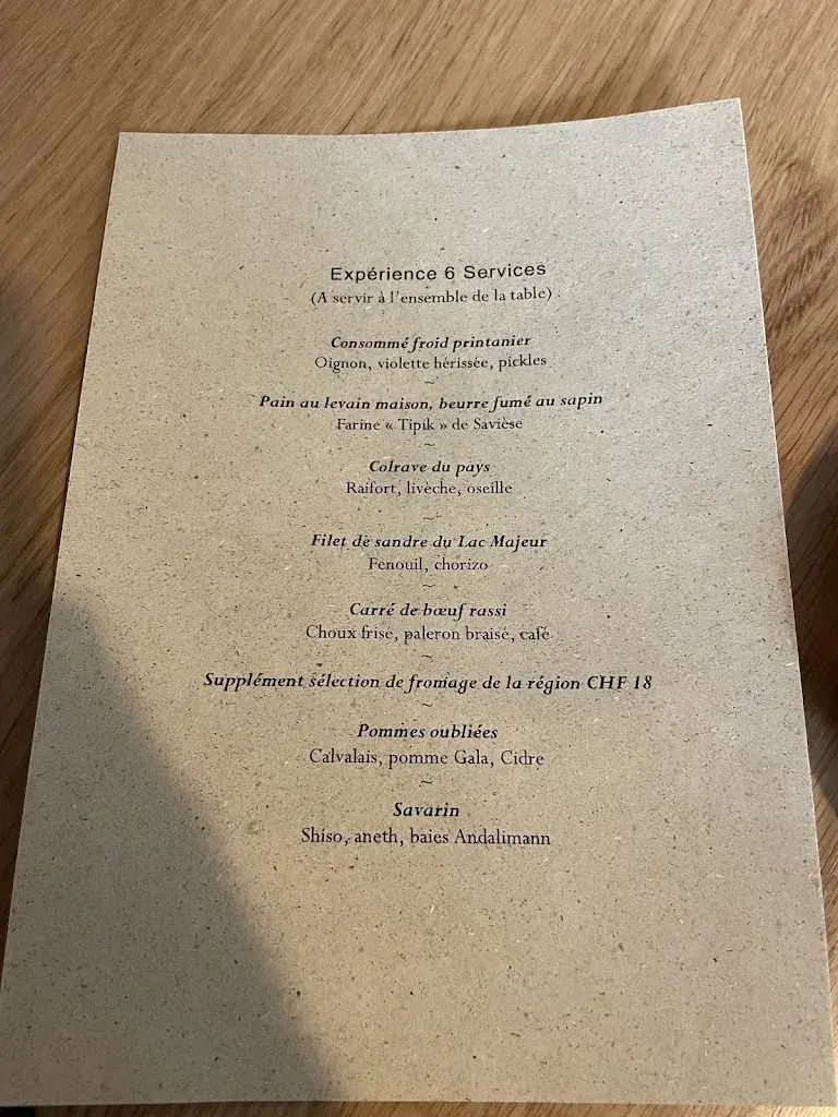 Menu_Restaurant Gilles Varone_Savièse_image_3